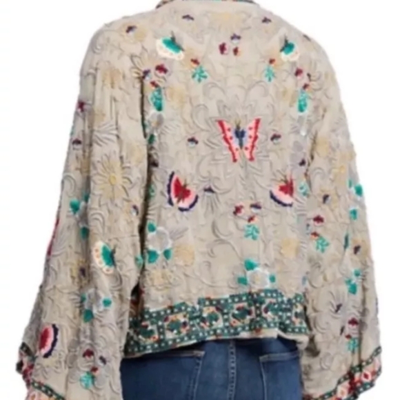 Johnny Was Kioshi Kimono XL - Picture 3 of 11